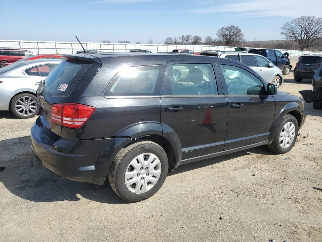 2013 Dodge Journey VIN 3C4PDCAB7DT671548 Copart auction photo, rear end damage thumbnail 3