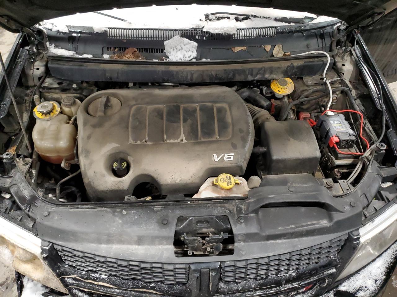 2016 Dodge Journey VIN 3C4PDDGG8GT167944 Copart auction photo, burn - interior / front end damage thumbnail 12