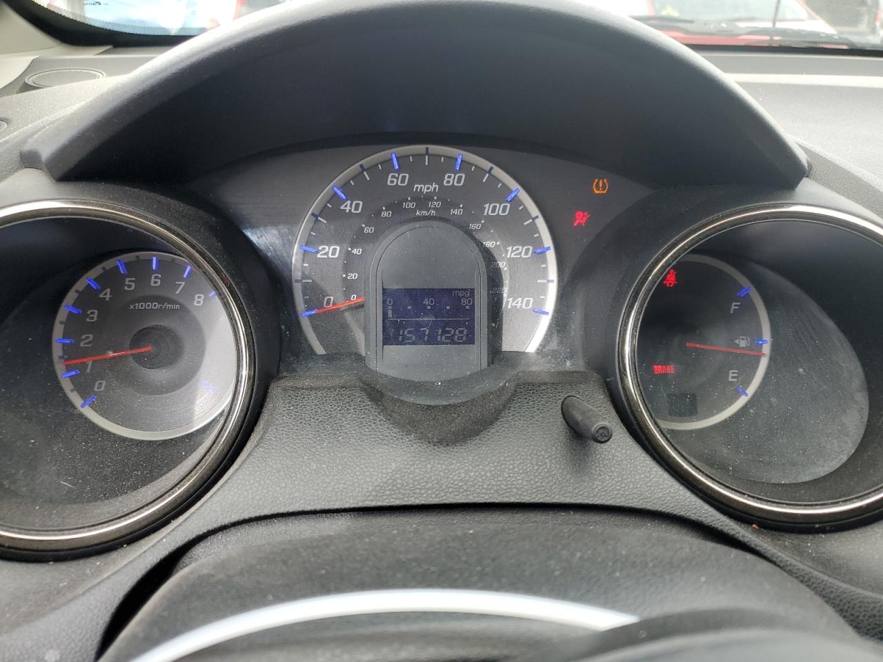 2012 Honda Fit VIN JHMGE8H51CC031144 Copart auction photo, front end damage thumbnail 9