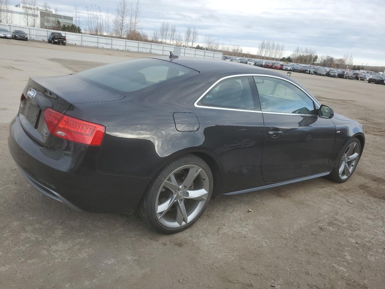 2013 Audi A5 VIN WAU4FBFR9DA005342 Copart auction photo, front end / side damage thumbnail 3