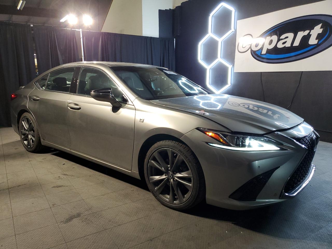2021 Lexus ES VIN 58AGZ1B17MU086913 Copart auction photo, rear end damage thumbnail 4