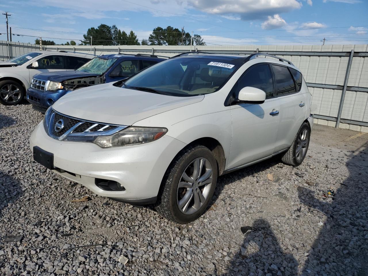 2011 Nissan Murano VIN JN8AZ1MU6BW061841