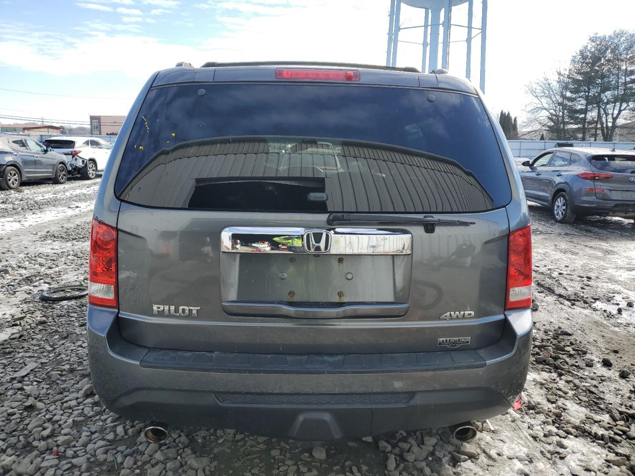 2012 Honda Pilot VIN 5FNYF4H51CB002838 Copart auction photo, front end damage thumbnail 6