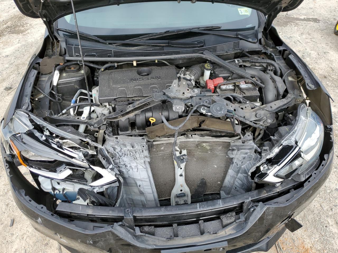 2016 Nissan Sentra VIN 3N1AB7AP6GY328657 Copart auction photo, front end / side damage thumbnail 11