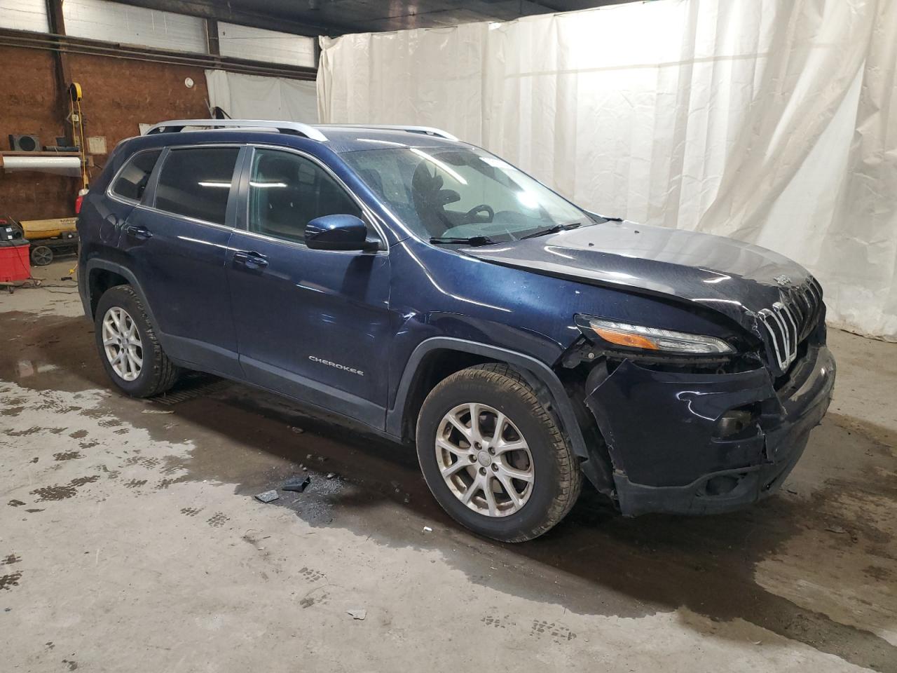 2014 Jeep Grand Cherokee VIN 1C4PJMCS4EW151475 Copart auction photo, front end / side damage thumbnail 4
