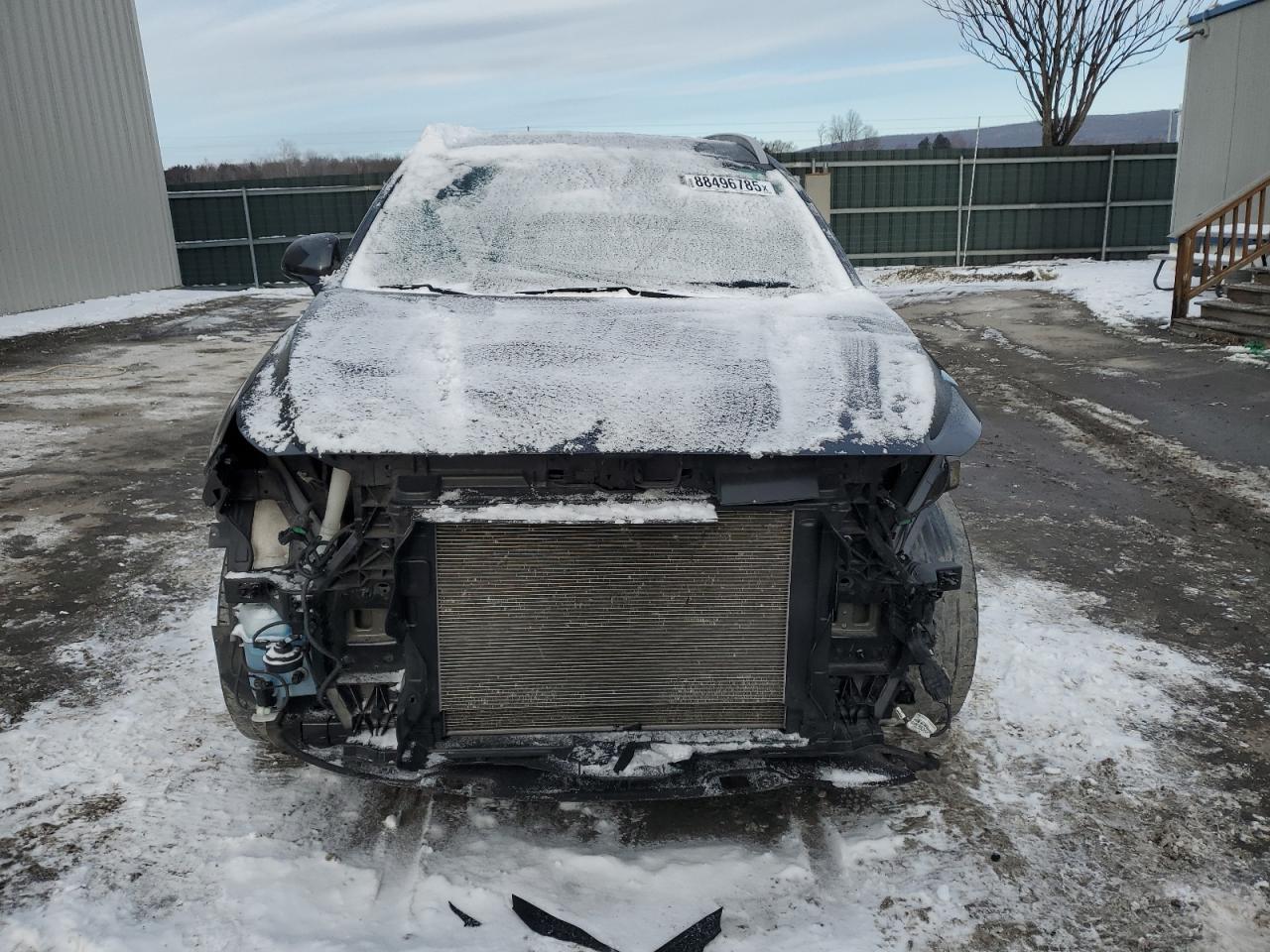 2021 Hyundai Santa Fe VIN 5NMS2DAJXMH346046 Copart auction photo, front end / side damage thumbnail 5