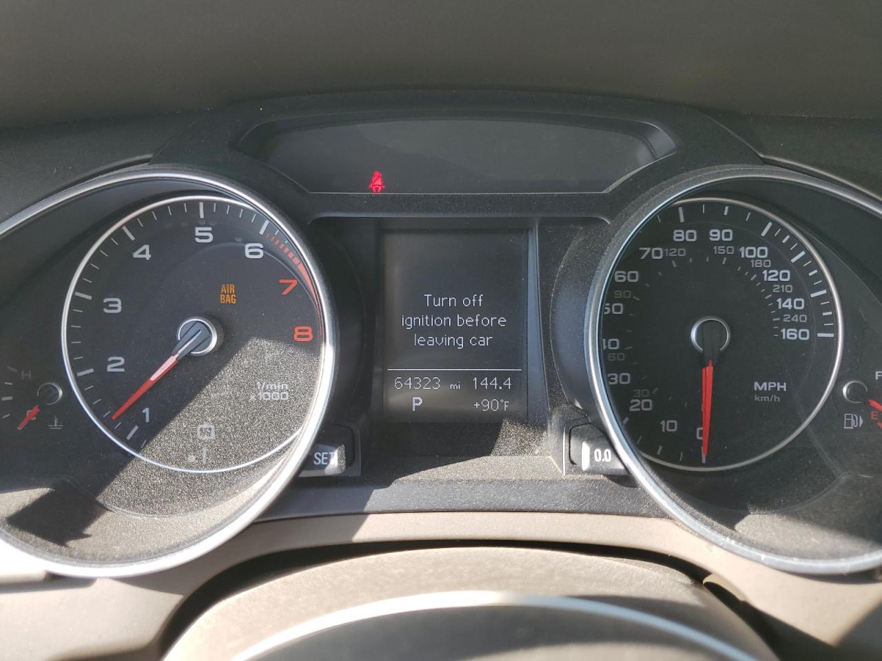 2014 Audi A5 VIN WAULFAFH1EN014267 Copart auction photo, water/flood damage thumbnail 9