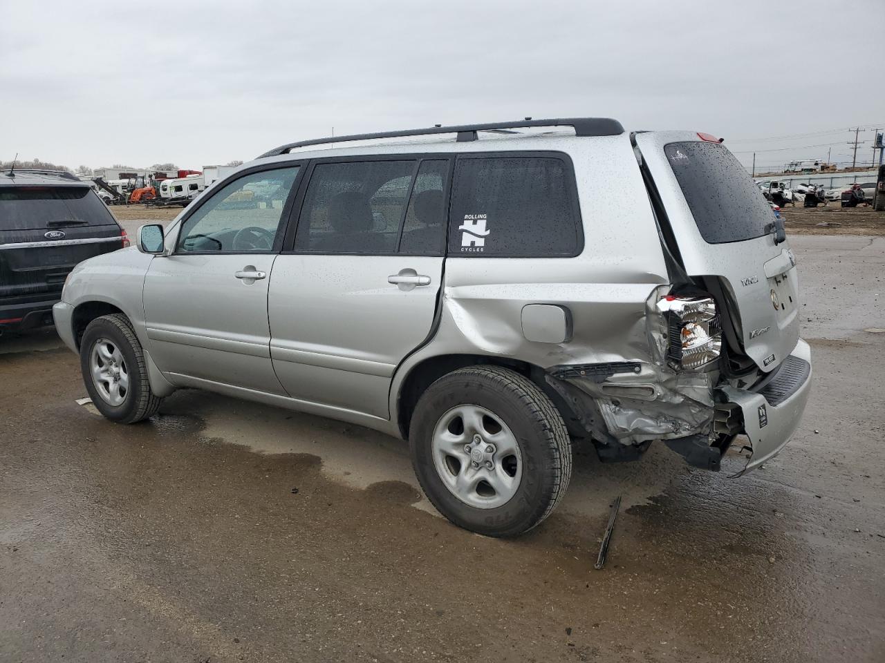 2001 Toyota Highlander VIN JTEHF21A310038209 Copart auction photo, rear end damage thumbnail 2