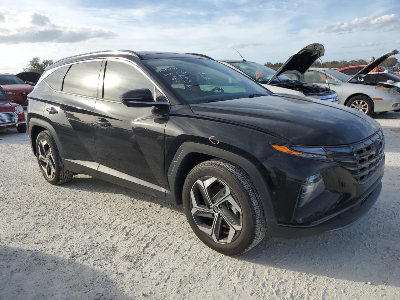 2023 Hyundai Tucson VIN 5NMJE3AEXPH171835 Copart auction photo, side damage thumbnail 4