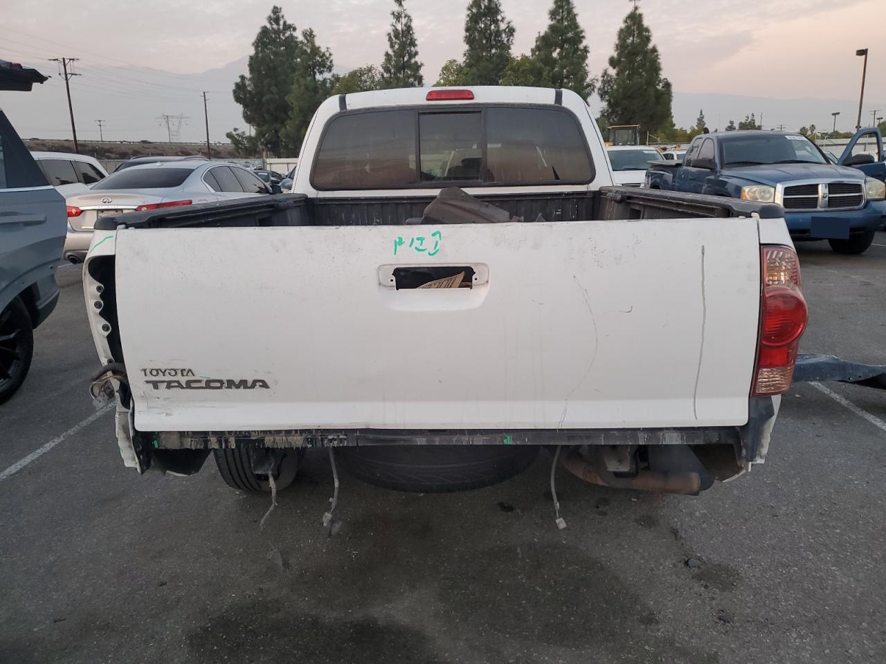 2008 Toyota Tacoma VIN 5TETX22N98Z484307 Copart auction photo, all over damage thumbnail 6
