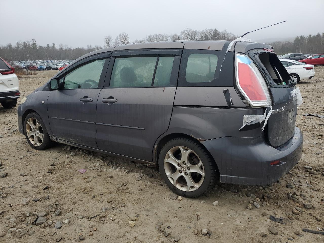 2009 Mazda 5 VIN JM1CR29L190352075 Copart auction photo, rear end / minor dent/scratches damage thumbnail 2