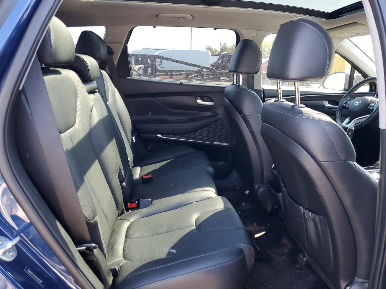 2020 Hyundai Santa Fe VIN 5NMS5CAAXLH147420 Copart auction photo, rear end damage thumbnail 10