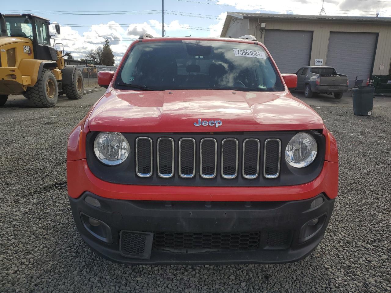 2015 Jeep Renegade VIN ZACCJBBT8FPB28924 Copart auction photo, rear end damage thumbnail 5