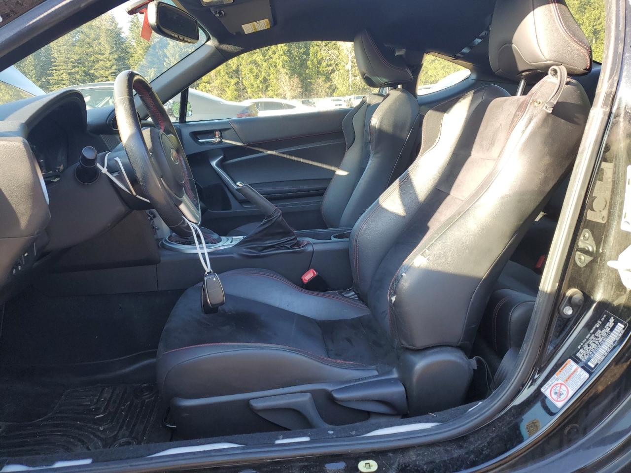 2015 Subaru BRZ VIN JF1ZCAC15F8607133 Copart auction photo, rear end / side damage thumbnail 7