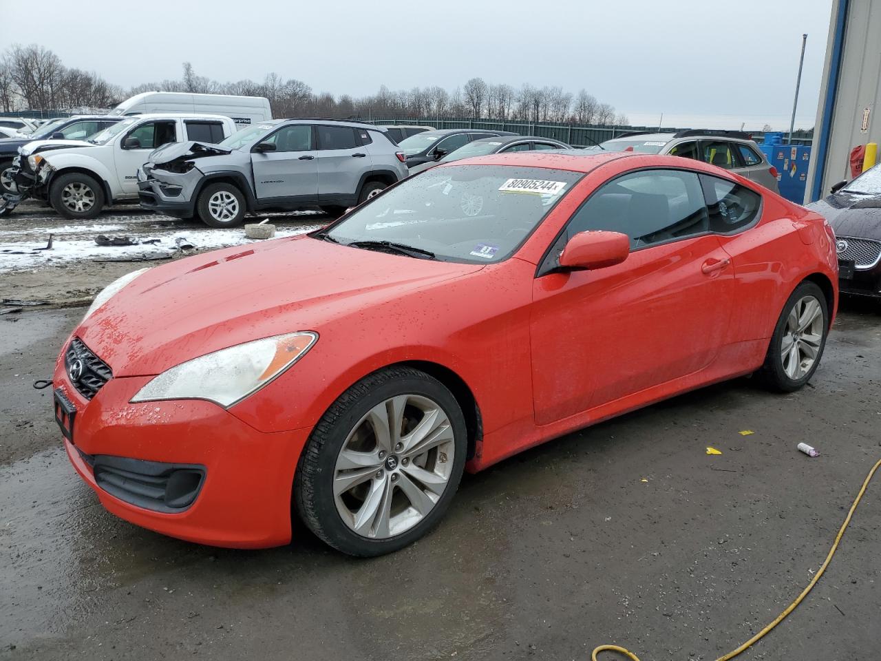 2010 Hyundai Genesis VIN KMHHT6KD6AU004329