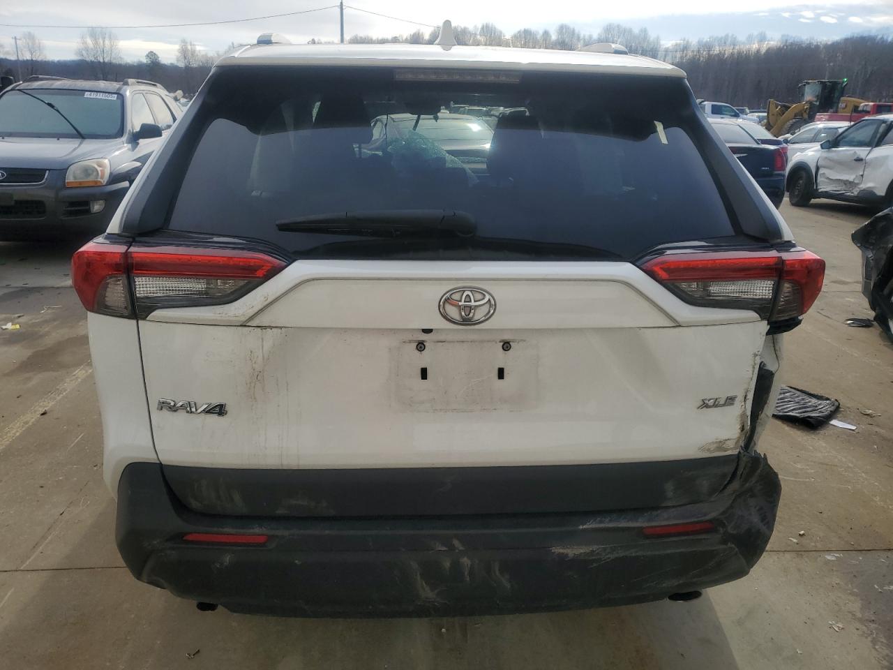 2020 Toyota RAV 4 VIN 2T3W1RFV4LC062078 Copart auction photo, all over damage thumbnail 6