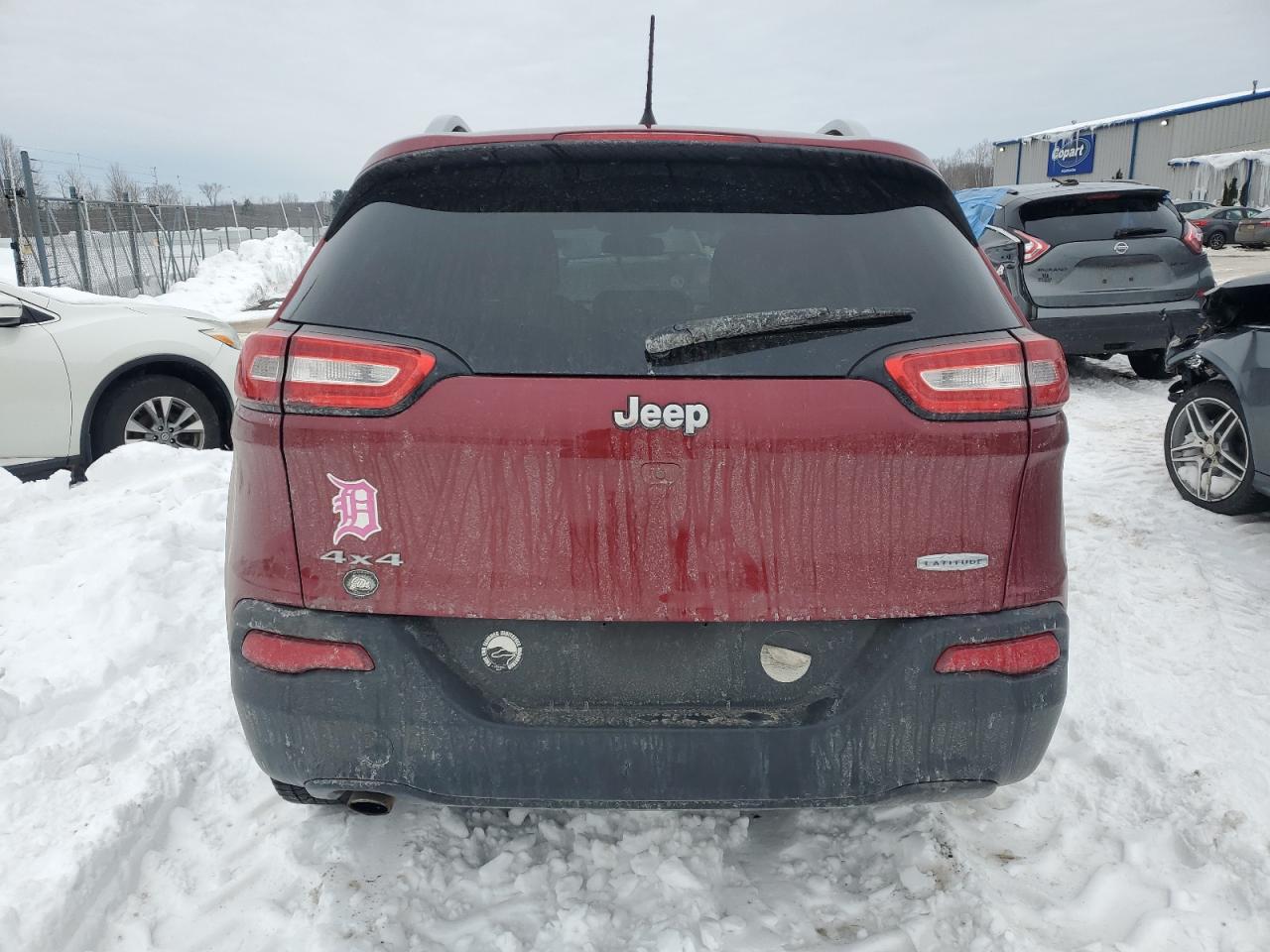 2016 Jeep Grand Cherokee VIN 1C4PJMCB4GW232317 Copart auction photo, front end damage thumbnail 6