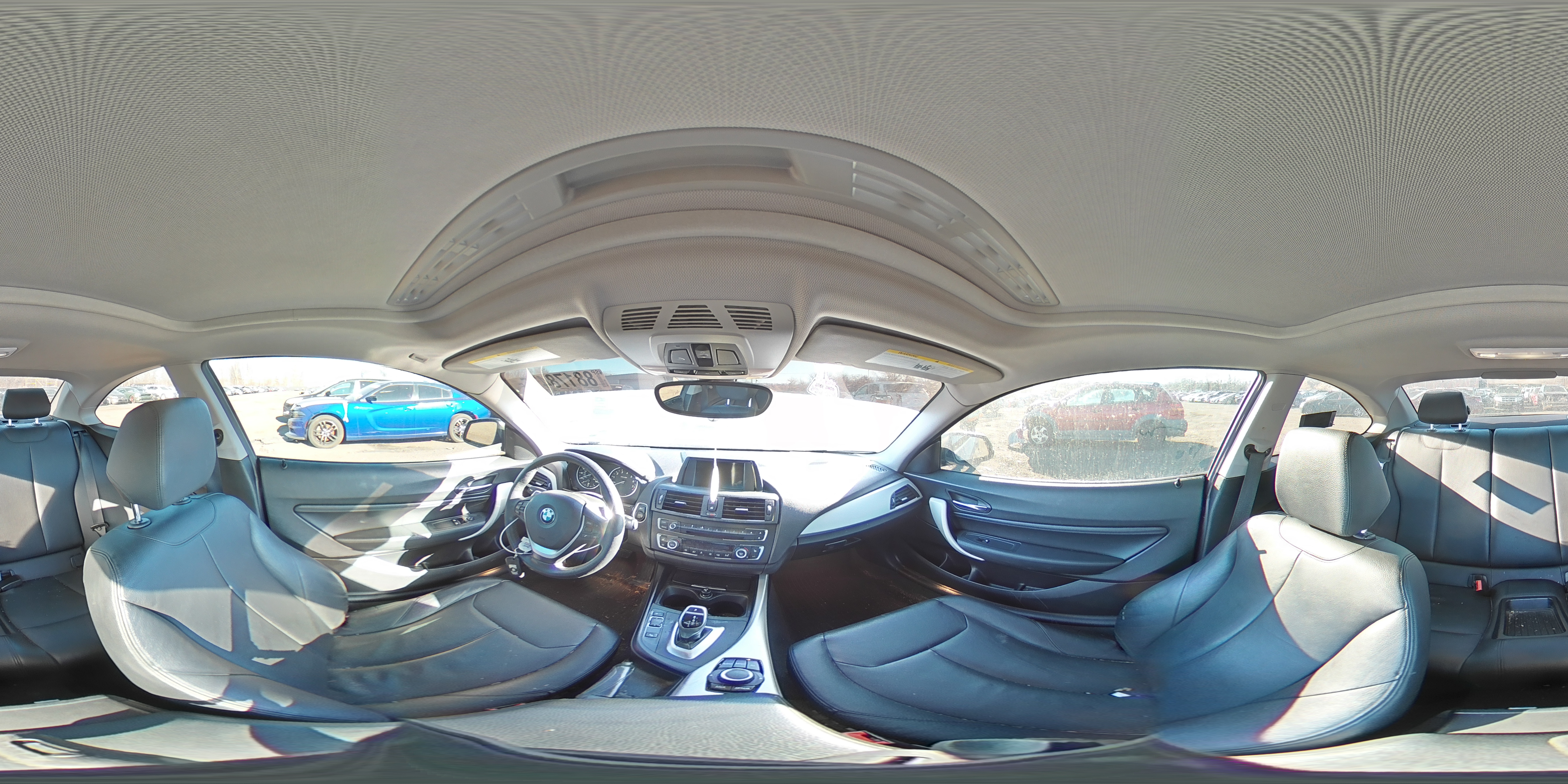 2015 BMW 2er VIN WBA1F7C57FVX96239 Copart auction photo, side / front end damage thumbnail 13