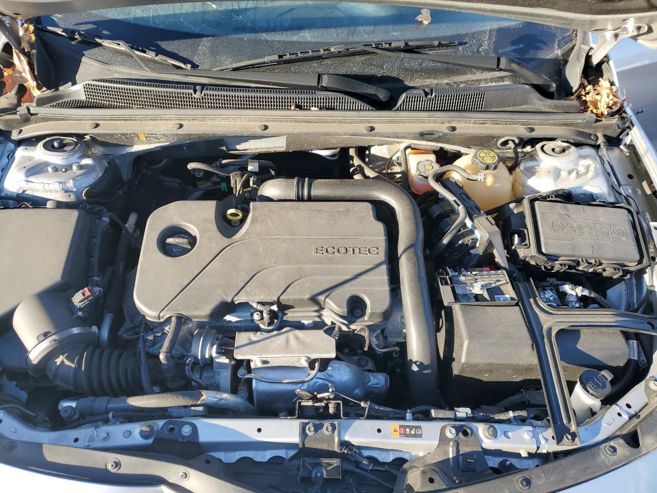 2022 Chevrolet Malibu VIN 1G1ZD5ST7NF173253 Copart auction photo, front end / undercarriage damage thumbnail 11