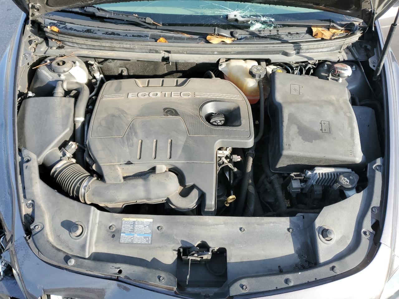 2010 Chevrolet Malibu VIN 1G1ZB5EB9A4110010 Copart auction photo, top/roof / front end damage thumbnail 13