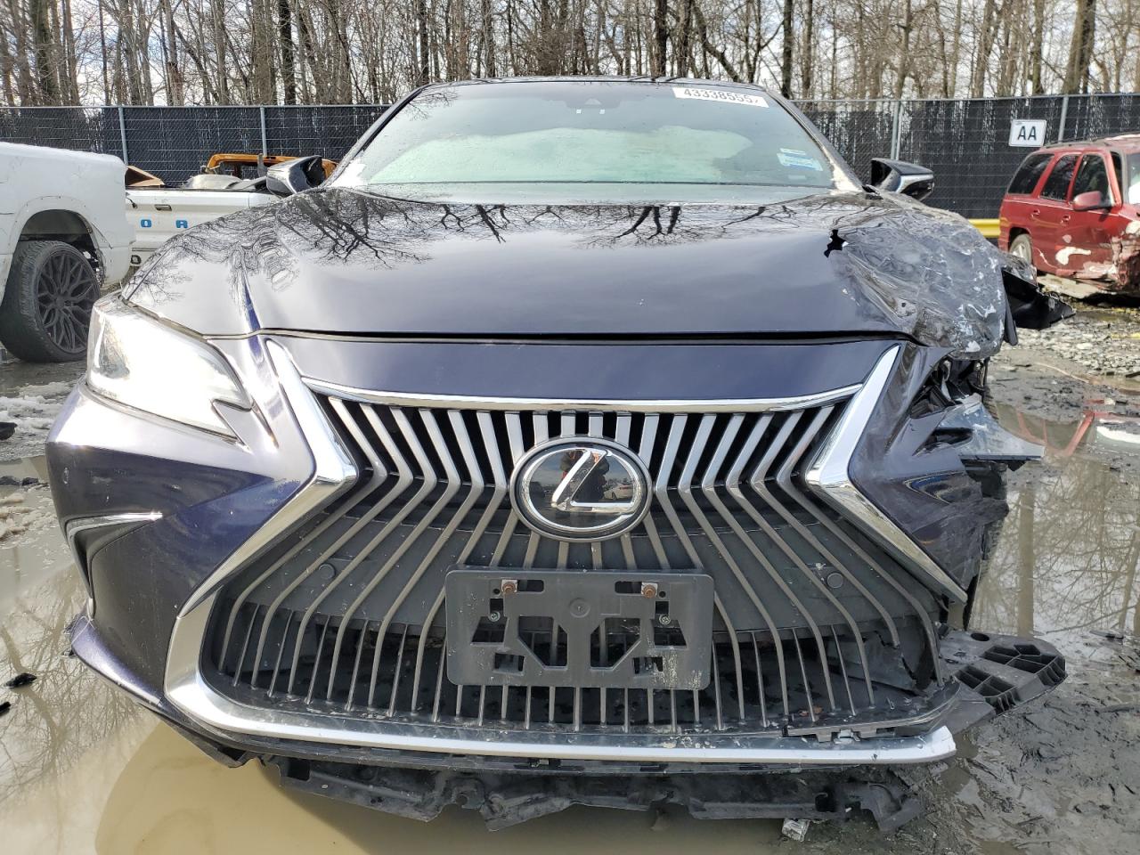 2021 Lexus ES VIN 58ADZ1B14MU104030 Copart auction photo, front end / undercarriage damage thumbnail 5