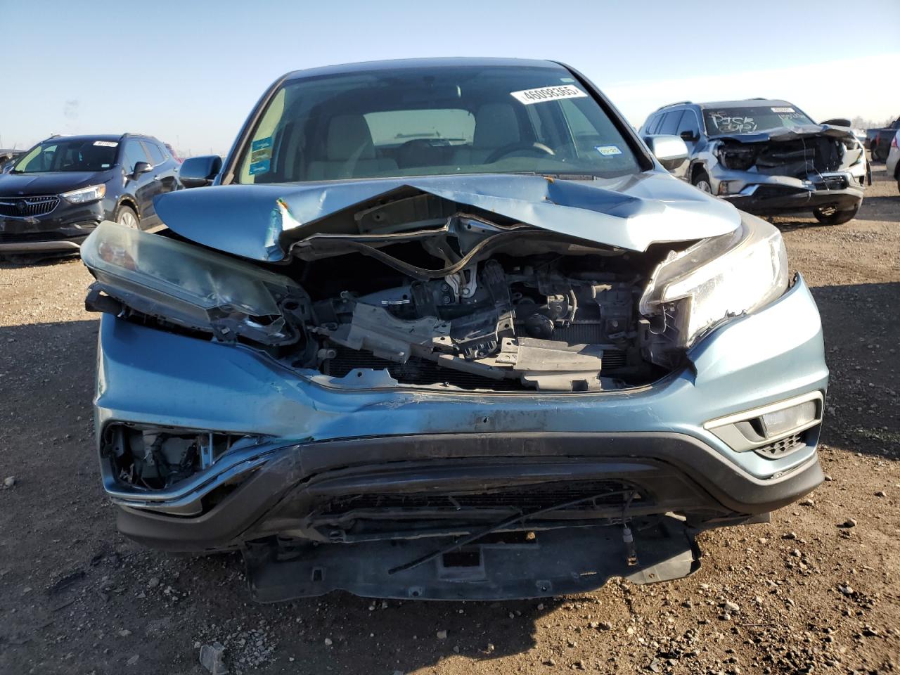 2016 Honda CR-V VIN 2HKRM3H56GH526188 Copart auction photo, front end / rear end damage thumbnail 5