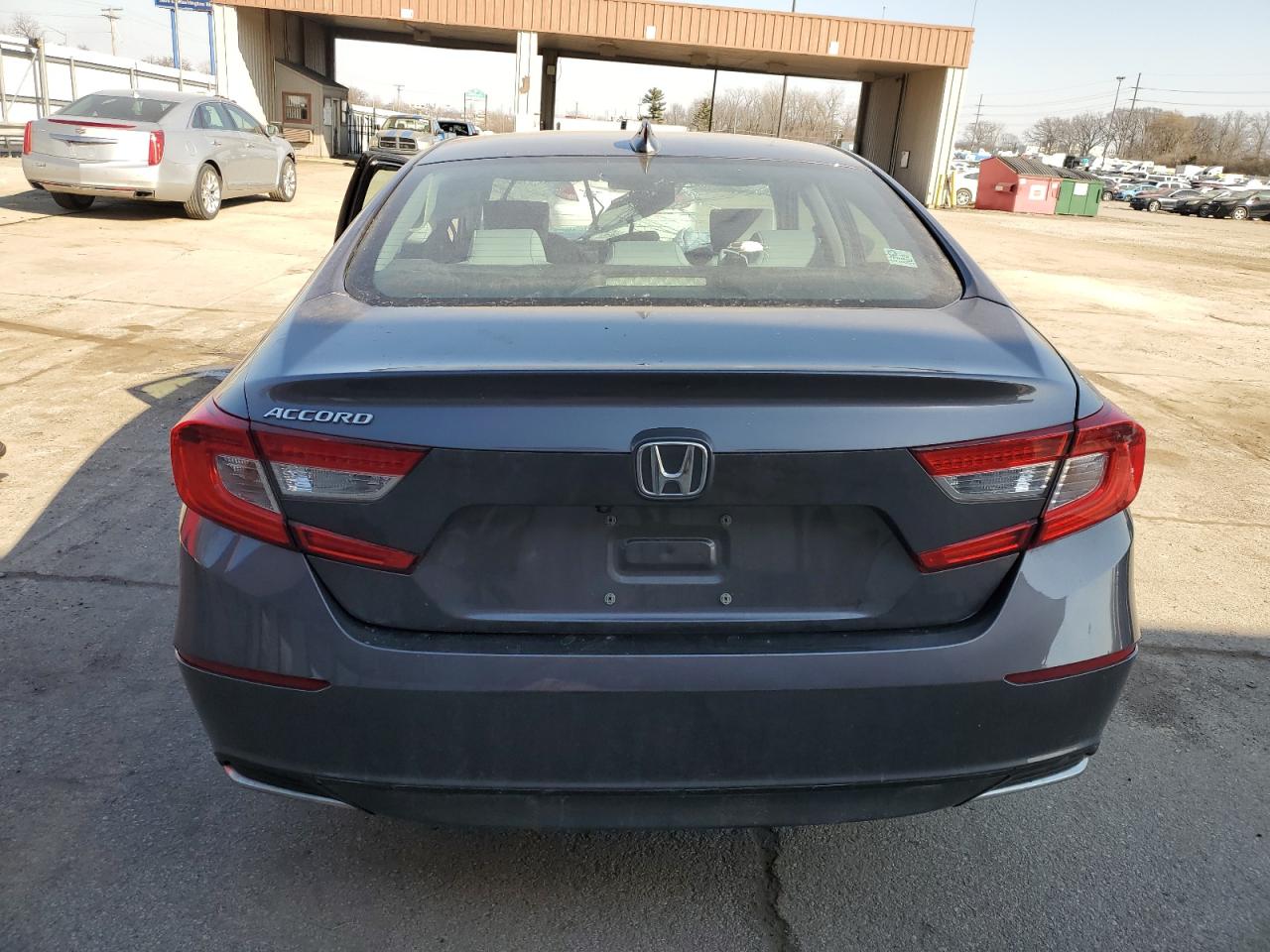 2019 Honda Accord VIN 1HGCV1F10KA122652 Copart auction photo, front end / side damage thumbnail 6