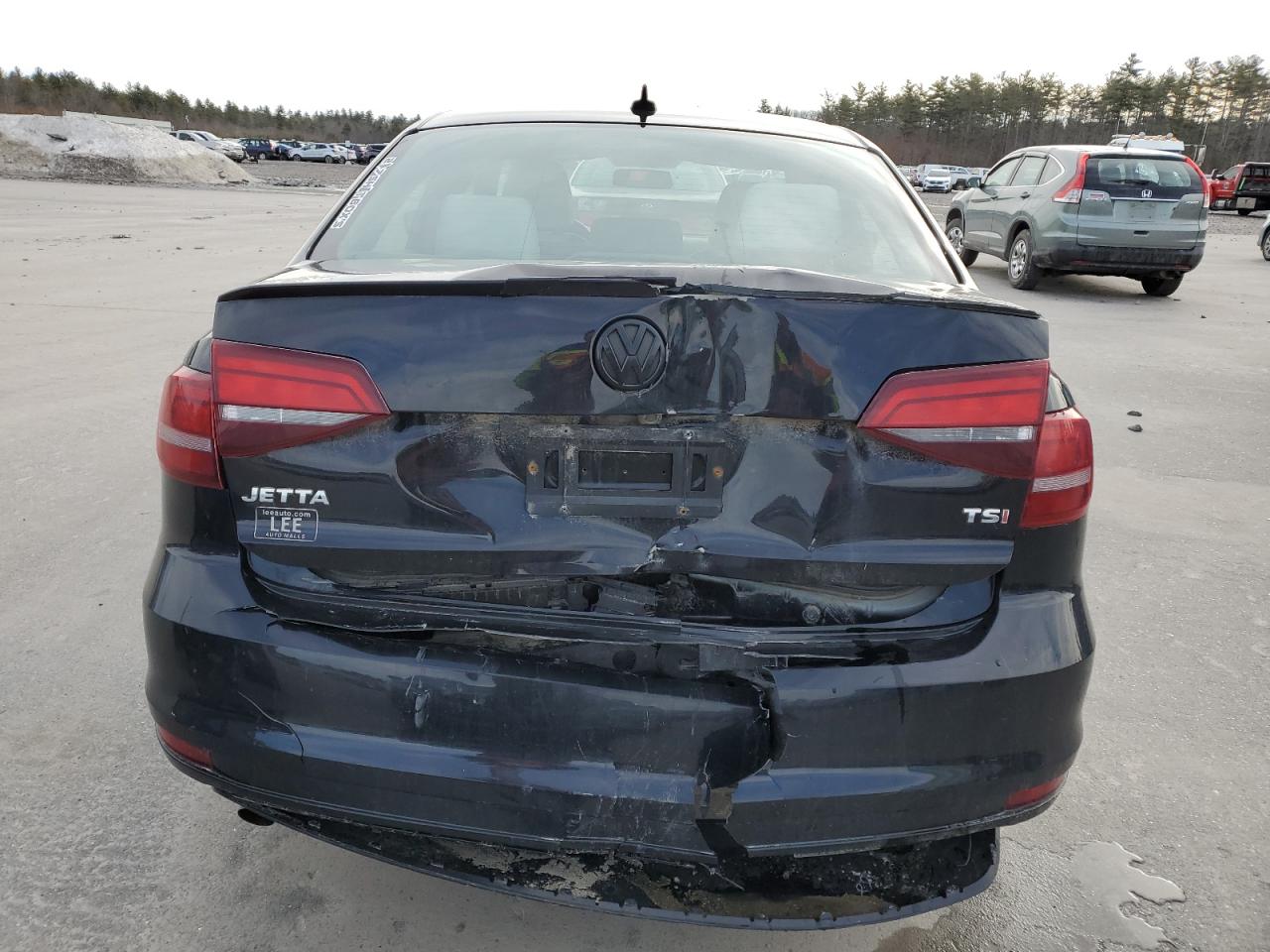 2016 Volkswagen Jetta VIN 3VWD17AJ7GM401533 Copart auction photo, rear end damage thumbnail 6