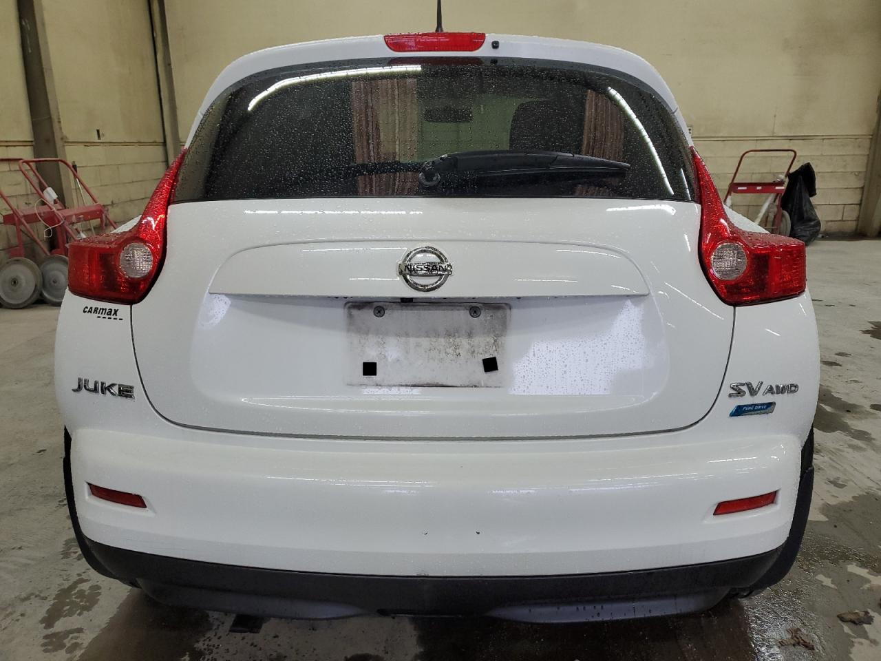 2014 Nissan Juke VIN JN8AF5MV3ET359701 Copart auction photo, front end / minor dent/scratches damage thumbnail 6