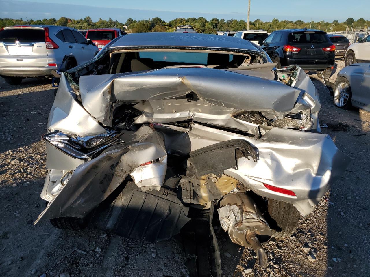 2014 Honda Civic VIN 2HGFB2F8XEH547035 Copart auction photo, rear end damage thumbnail 6