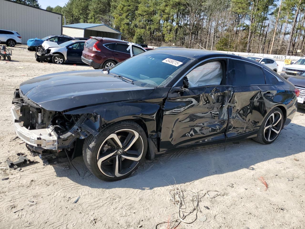 2022 Honda Accord VIN 1HGCV1F35NA025386
