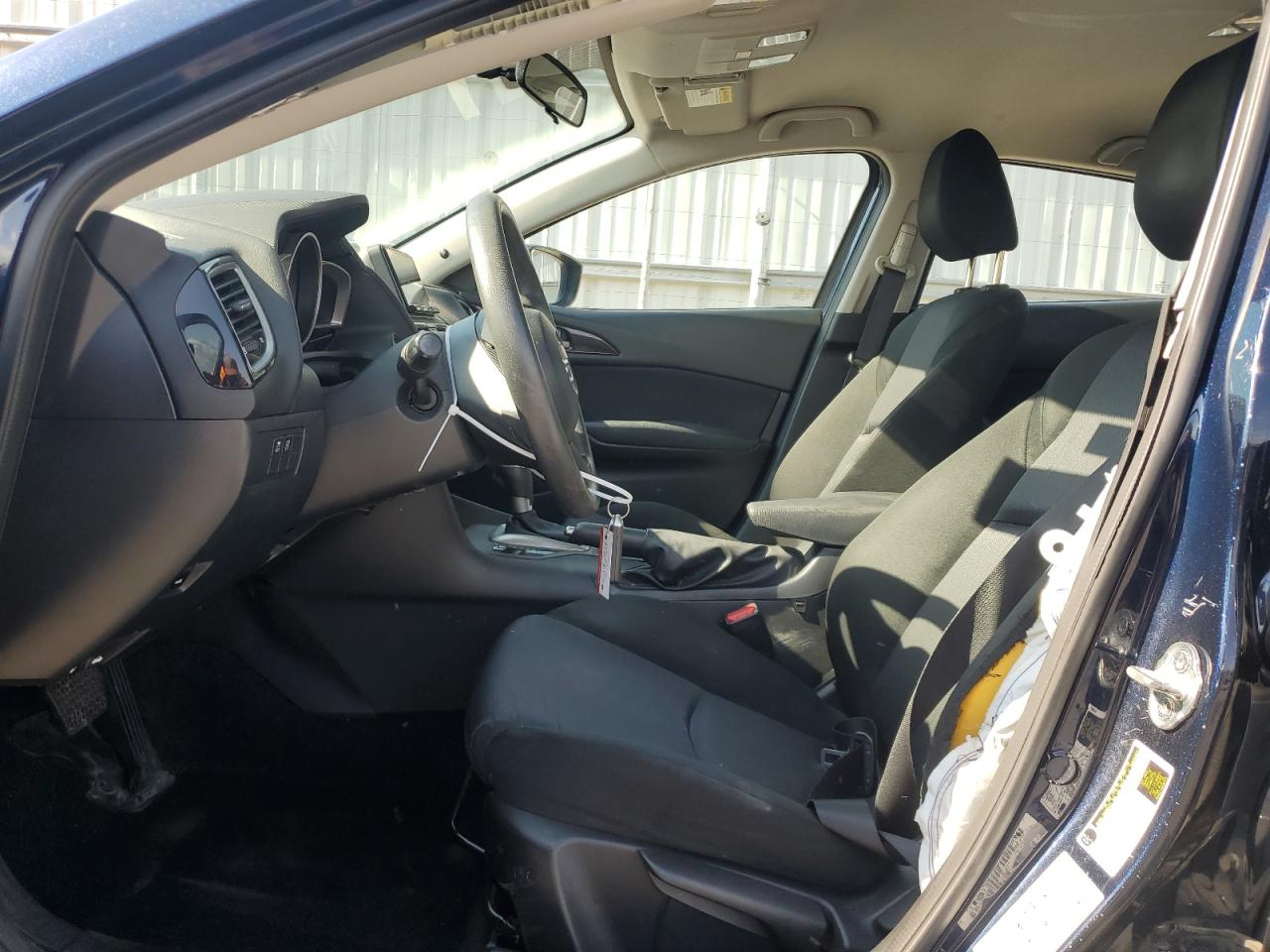 2014 Mazda 3 VIN JM1BM1U7XE1167624 Copart auction photo, side / rear end damage thumbnail 7