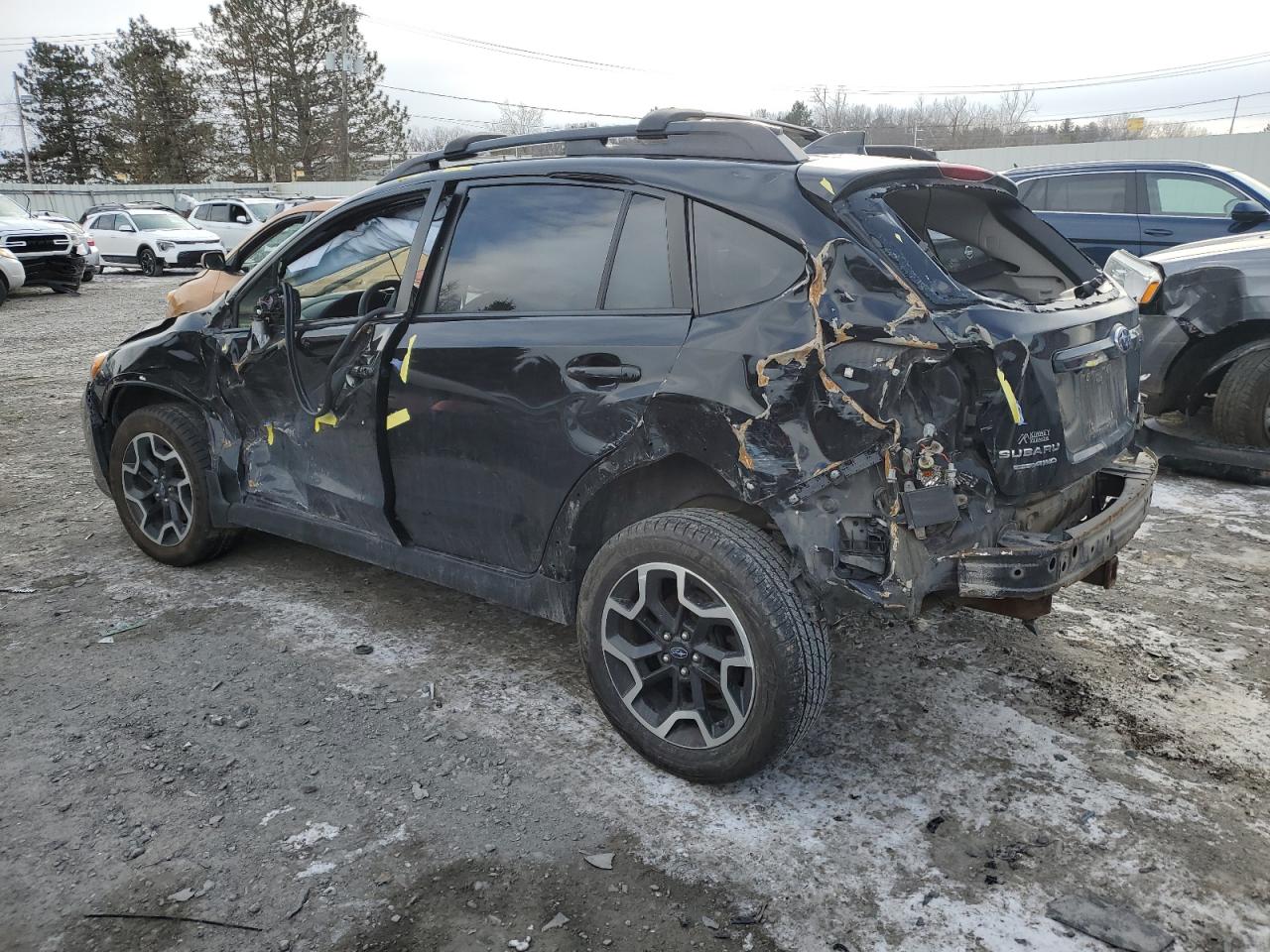 2017 Subaru XV VIN JF2GPAKC6HH246329 Copart auction photo, all over damage thumbnail 2