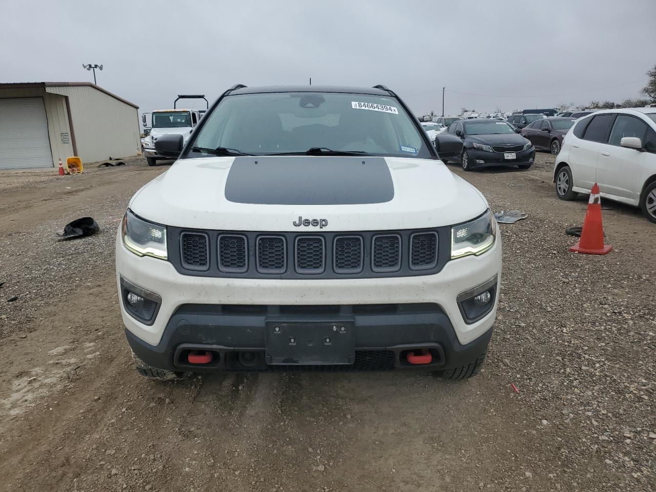 2019 Jeep Compass VIN 3C4NJDDB5KT714220 Copart auction photo, rear end damage thumbnail 5