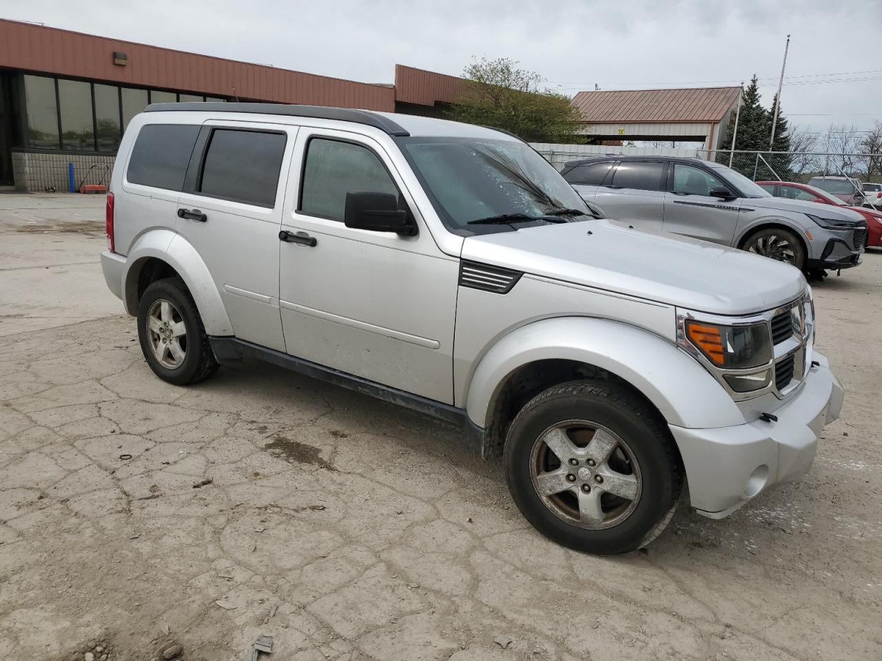 2008 Dodge Nitro VIN 1D8GU28K68W104944 Copart auction photo, burn damage thumbnail 4
