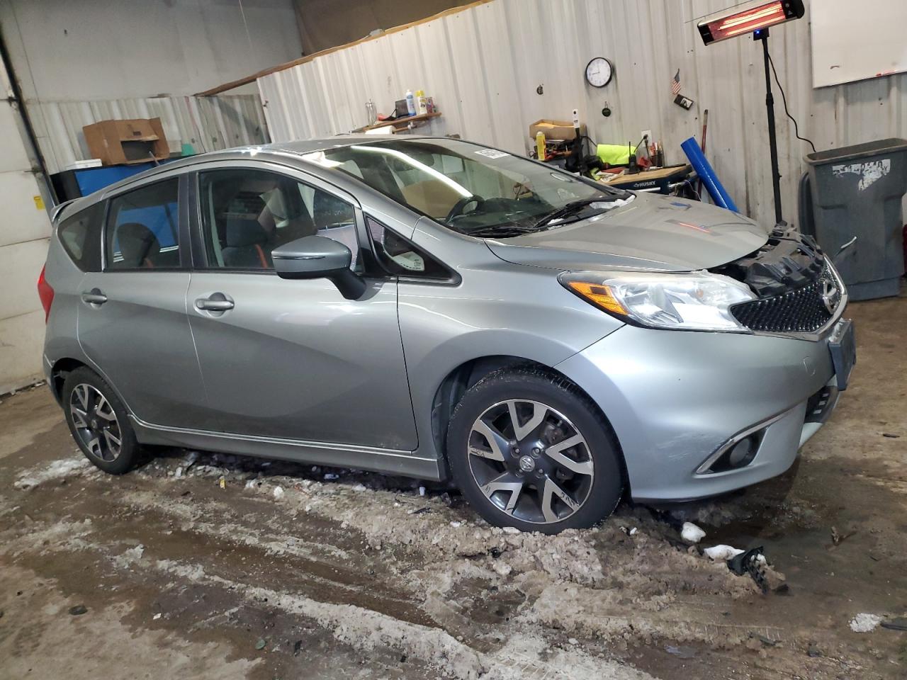 2015 Nissan Versa VIN 3N1CE2CP1FL439645 Copart auction photo, front end / rear end damage thumbnail 4