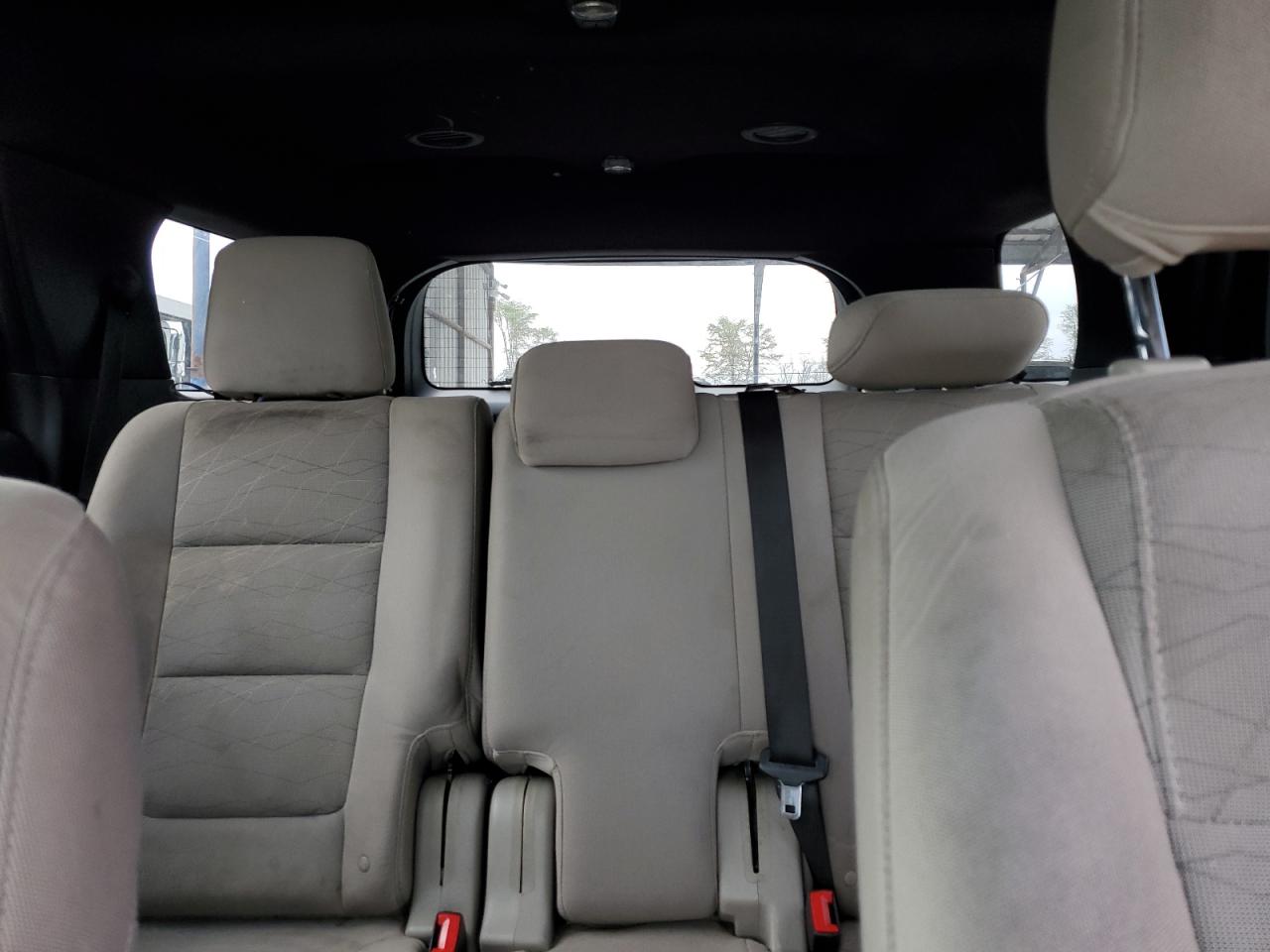 2015 Ford Explorer VIN 1FM5K7B82FGB15822 Copart auction photo, front end / top/roof damage thumbnail 10