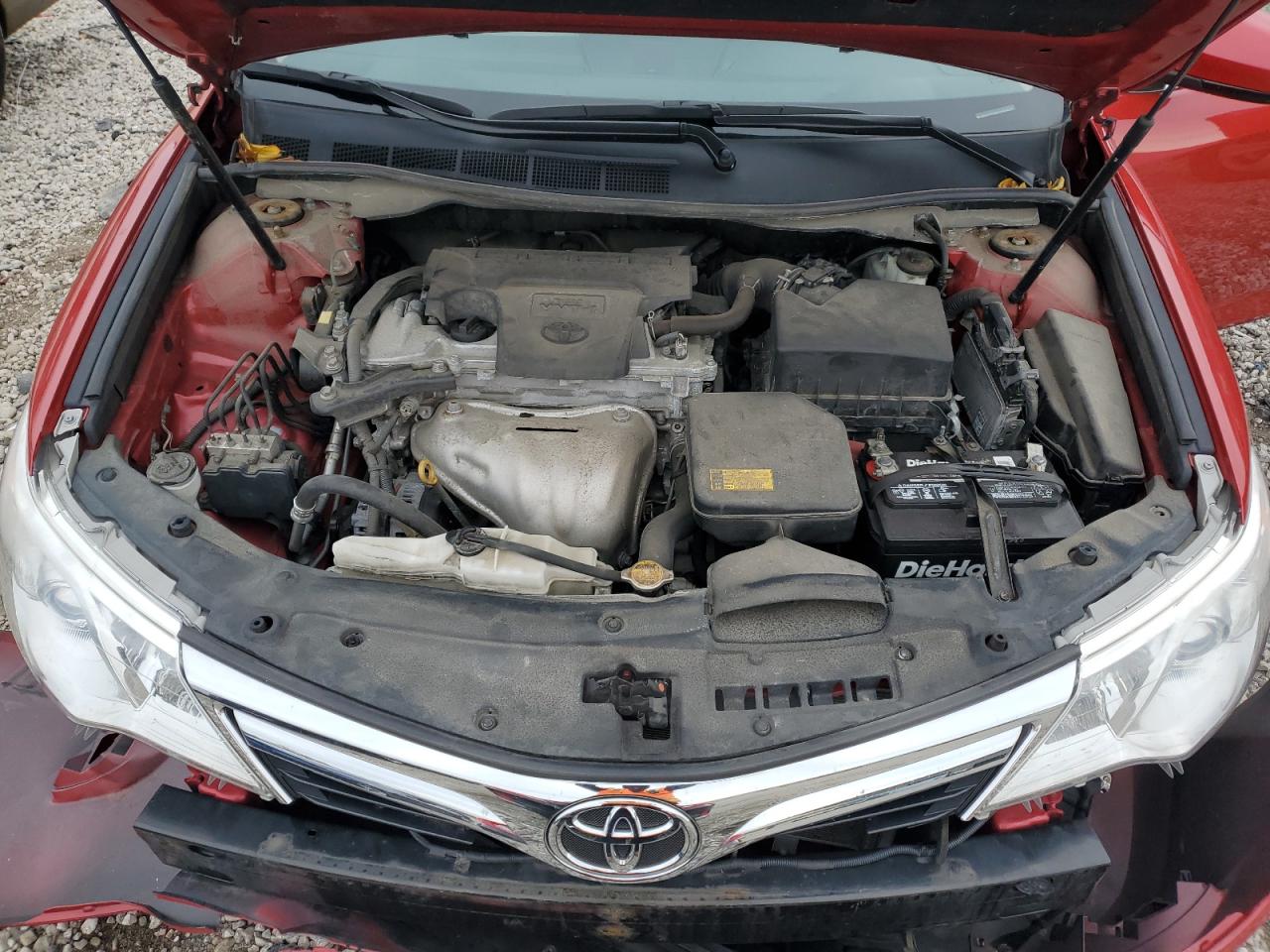2012 Toyota Camry VIN 4T4BF1FKXCR249247 Copart auction photo, front end damage thumbnail 11