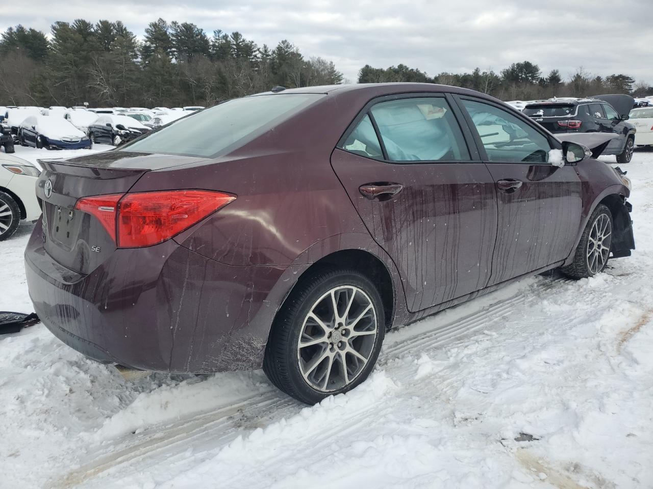 2017 Toyota Corolla VIN 5YFBURHE9HP646947 Copart auction photo, front end damage thumbnail 3