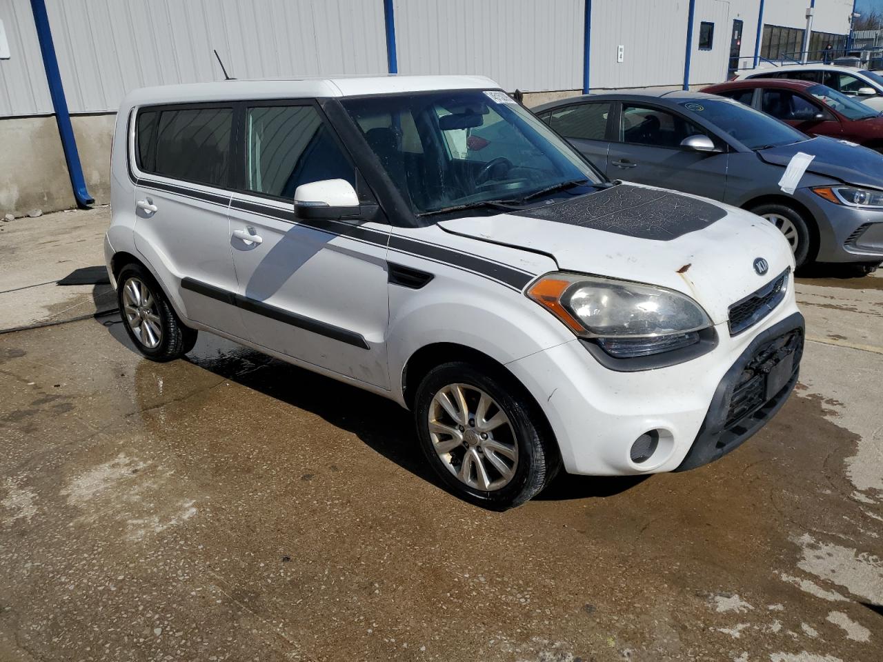2013 KIA Soul VIN KNDJT2A65D7754678 Copart auction photo, rear end / front end damage thumbnail 4