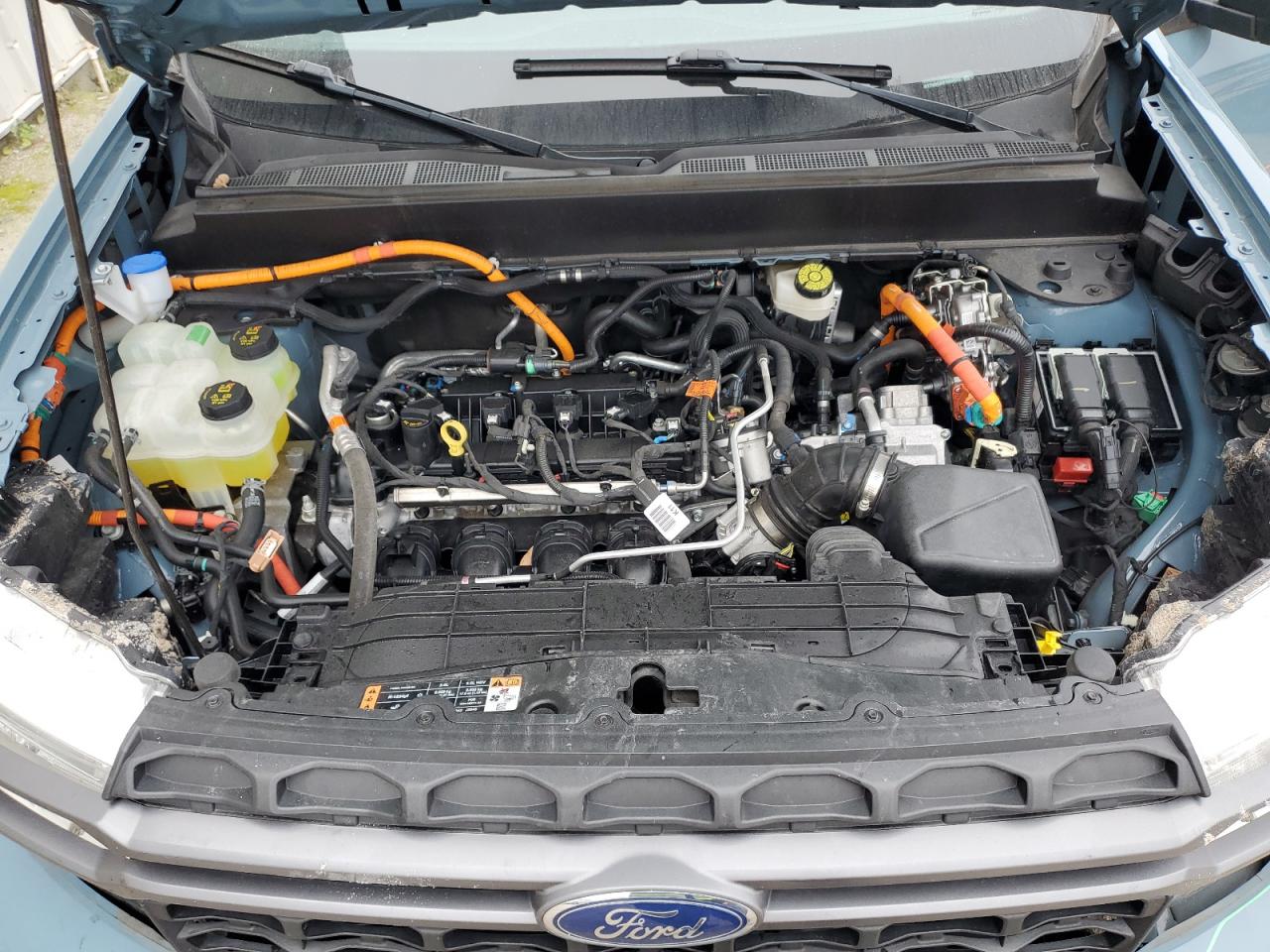 2023 Ford Maverick VIN 3FTTW8E35PRA08053 Copart auction photo, front end damage thumbnail 11
