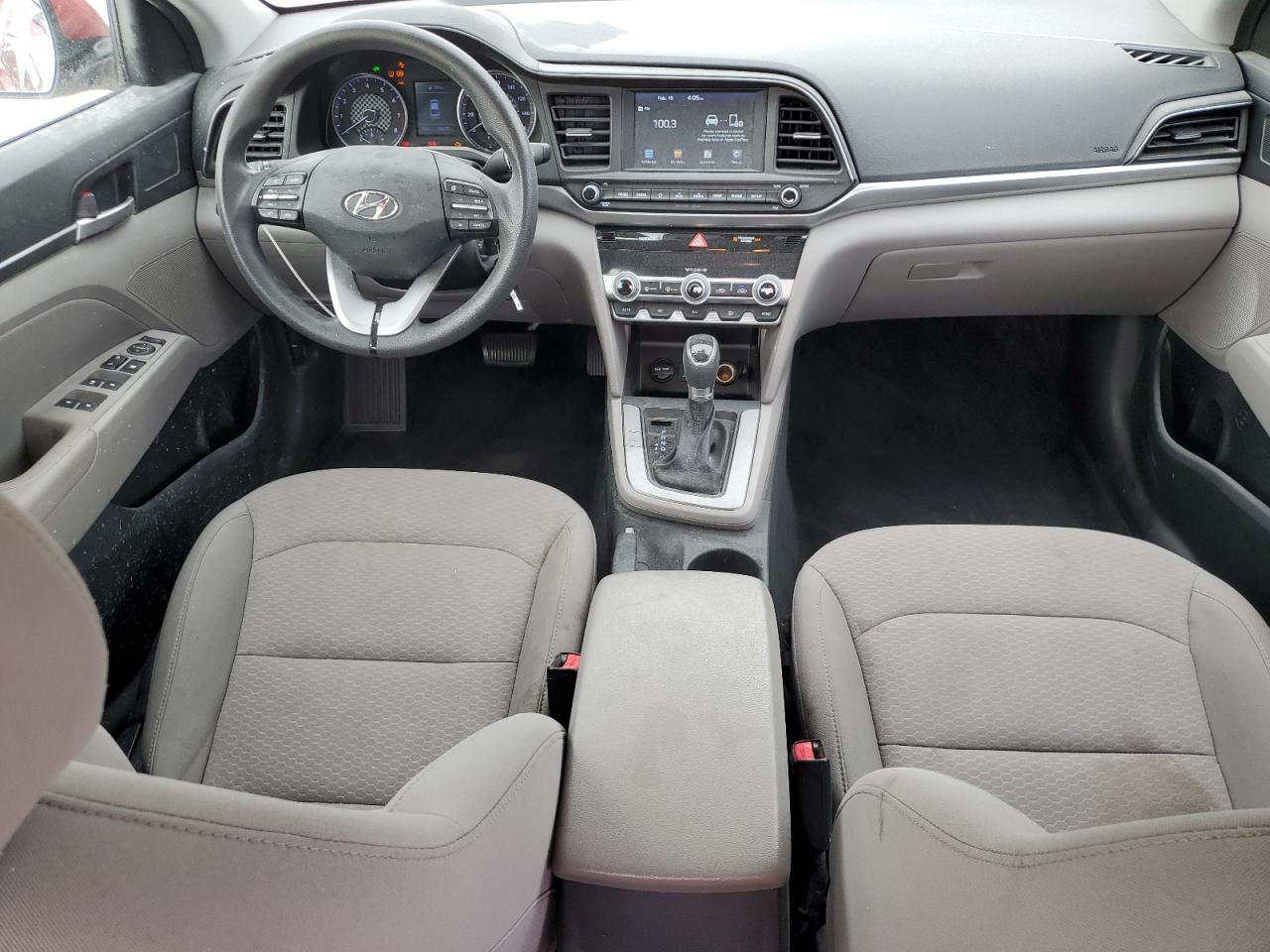 2020 Hyundai Elantra VIN 5NPD84LFXLH540951 Copart auction photo, rear end damage thumbnail 8