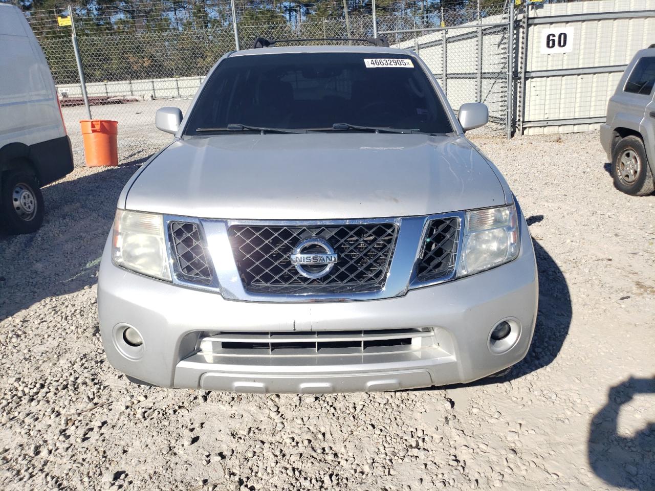2012 Nissan Pathfinder VIN 5N1AR1NN6CC629989 Copart auction photo, side / front end damage thumbnail 5