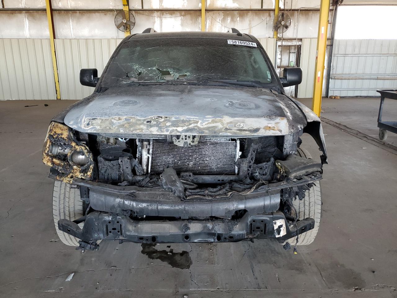 2015 Nissan Armada VIN 5N1AA0ND9FN600441 Copart auction photo, burn - engine damage thumbnail 5