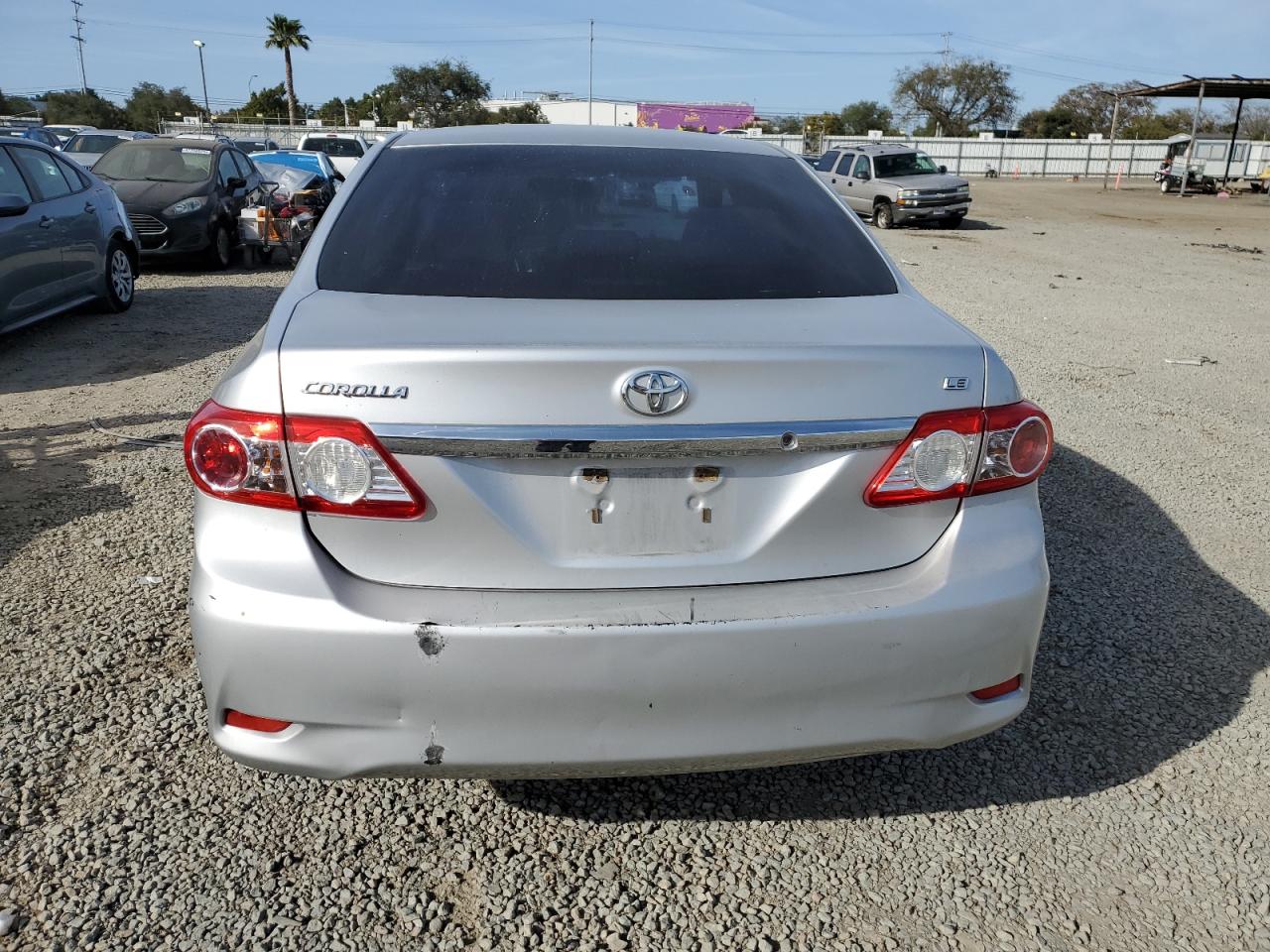 2012 Toyota Corolla VIN JTDBU4EE1C9174801 Copart auction photo, front end damage thumbnail 6