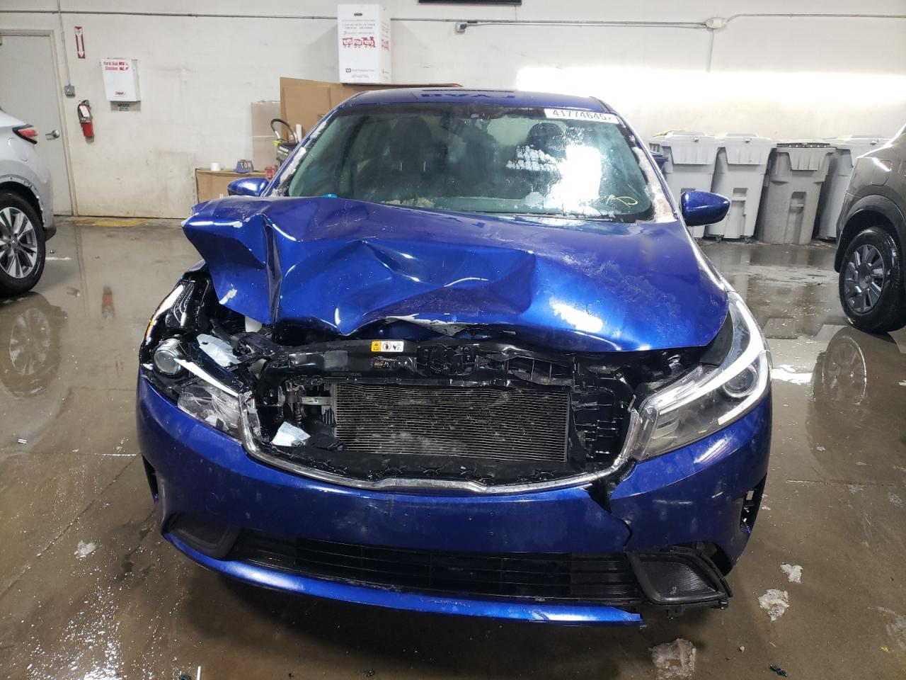 2018 KIA Forte VIN 3KPFK4A74JE199246 Copart auction photo, front end damage thumbnail 5