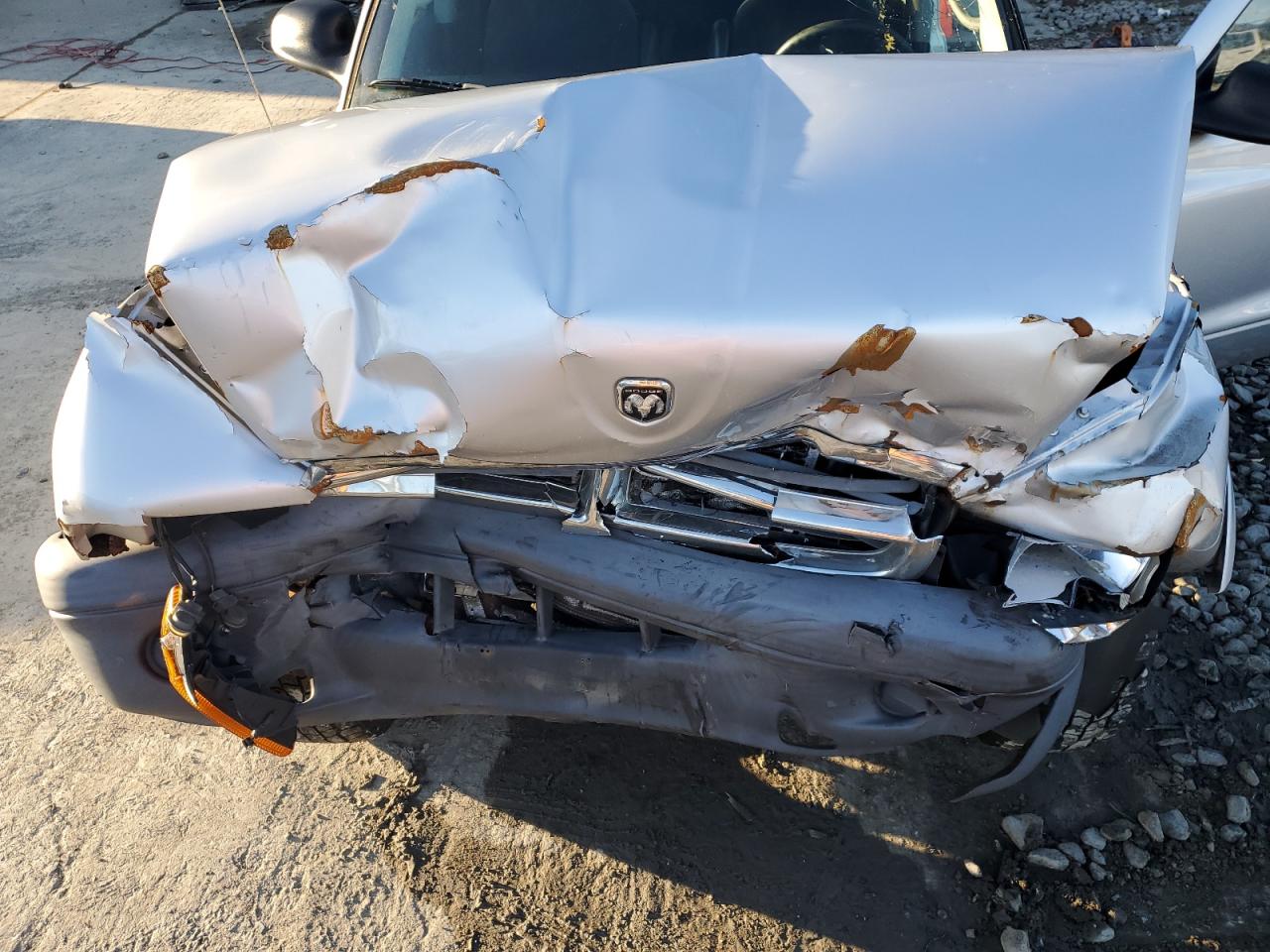 2004 Dodge Dakota VIN 1D7FL16K94S504479 Copart auction photo, all over damage thumbnail 11