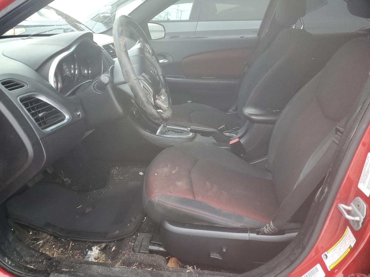 2012 Dodge Avenger VIN 1C3CDZEG1CN116654 Copart auction photo, all over / mechanical damage thumbnail 7