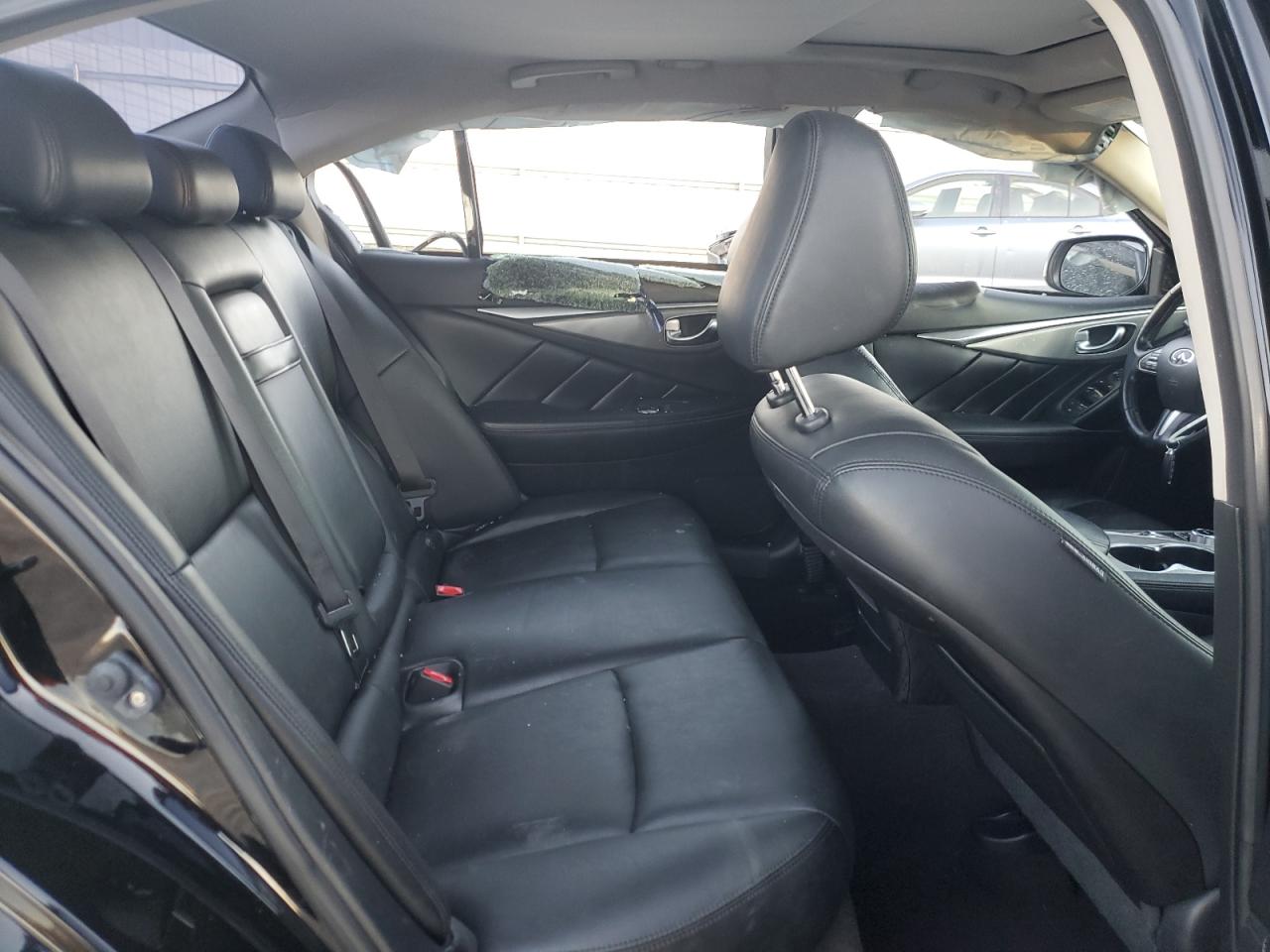 2014 Infiniti Q50 VIN JN1BV7AP1EM685918 Copart auction photo, all over / front end damage thumbnail 10