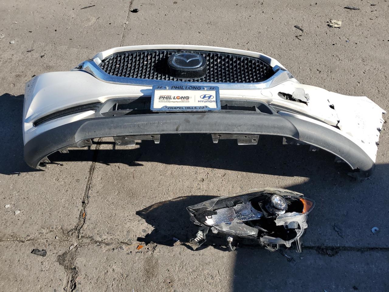 2017 Mazda CX-5 VIN JM3KFBCL6H0125712 Copart auction photo, front end / side damage thumbnail 12